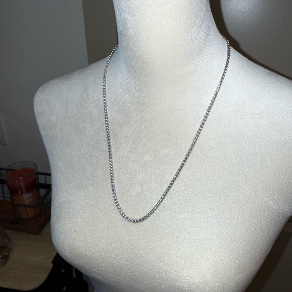 💎  New Titanium 24” Heavy Rope  Chain Necklace N